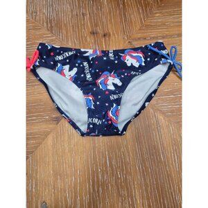 Cat & Jack Girls Americorn Bikini Bottoms L